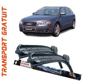 Audi A4 B7 Avant Set 2 stergatoare parbriz Bosch Bosch Aerotwin 55 cm/55 cm compatibile cu Audi A4 B7 Avant (8Ed) din 2004-2008 (55 cm / 55 cm) accesorii pentru autoturismul tau - masina v127529