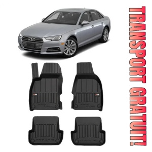 Audi A4 B7, Combi, Din 11.2004 - 03.2008 , Set Covorase Auto Tip Tavita Premium 3D, din cauciuc