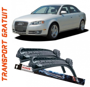 Audi A4 B7 Set 2 stergatoare parbriz Bosch Bosch Aerotwin 55 cm/55 cm compatibile cu Audi A4 B7 (8Ec) din 2004-2008 (55 cm / 55 cm) accesorii pentru autoturismul tau - masina v127518