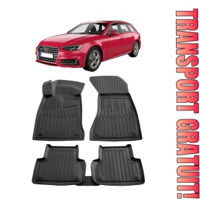 Audi A4 (B9) (2015-2025) Set covorase auto cauciuc G.Modern Line 3D