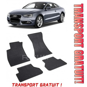 Audi A5 II fabricat din 10.2016 - Prezent, Sportback, set covorase auto dedicate, din cauciuc 100% Premium - Transport Gratuit