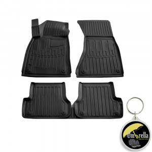 Audi A6 (C7) (2011-2018) Set covorase auto cauciuc G.Modern Line 3D + Tavita portbagaj Urban Line accesorii pentru autoturismul tau - masina v85157