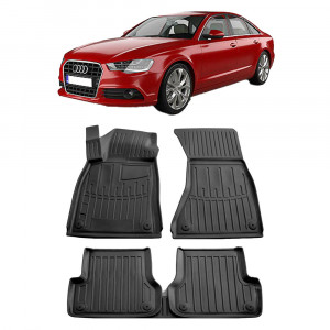 Audi A6 (C7) (2011-2018) Set covorase auto cauciuc G.Modern Line 3D accesorii pentru autoturismul tau - masina v243828