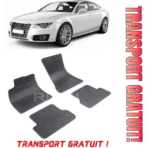 Audi A7 4G, Sportback, fabricat din 09.2010 - 01.2018, set covorase auto dedicate, din cauciuc 100% Premium - Transport Gratuit