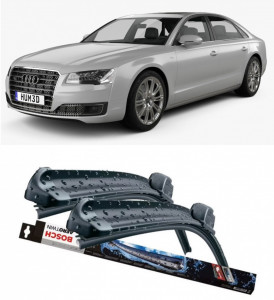 Audi A8 Set 2 stergatoare parbriz Bosch Bosch Aerotwin compatibile cu Audi A8 2017 (65 cm / 50 cm) accesorii pentru autoturismul tau - masina v135744