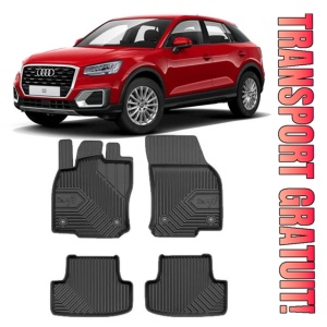 Audi Q2 Din 10.2016 - Prezent, Suv , Set Covorase Auto Tip Tavita Premium 3D, din cauciuc