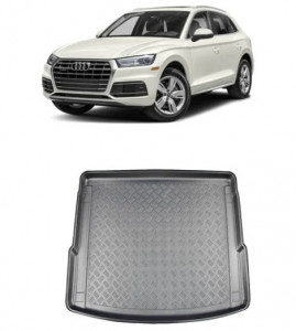 Audi Q5 Fy Suv din 01.2017 - Prezent, Tavita Pentru Portbagaj Lux Premium Dedicata, Bancheta Culisanta *2 accesorii pentru autoturismul tau - masina v192881