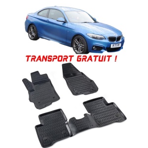 Bmw 2 Coupe F22 2014- Set 4 covorase auto din cauciuc tip tavita premium line 3D - Transport Gratuit! accesorii pentru autoturismul tau - masina v49524