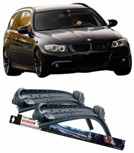Bmw 3 Touring Set 2 stergatoare parbriz Bosch Aerotwin 600/475mm compatibile cu Bmw 3 Touring (E91) (2004-2012) (60 cm / 47.5 cm) accesorii pentru autoturismul tau - masina v118777