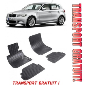 Bmw Seria 1 E87, Hatchback, fabricat din 09.2004 - 2011, set covorase auto dedicate, din cauciuc 100% Premium - Transport Gratuit