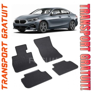 Bmw Seria 2 F44, Gran Coupé, fabricat din 03.2020 - Prezent, set covorase auto dedicate, din cauciuc 100% Premium