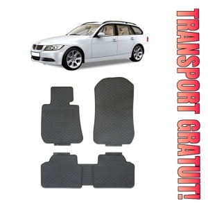 Bmw Seria 3 (E 90/E91) (2004-2013) Set 5 covorase auto cauciuc Exclusive Line