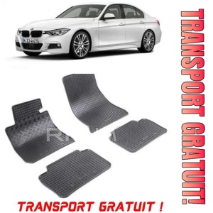Bmw Seria 3 F30, Sedan, fabricat din 01.2012 - 02.2019, set covorase auto dedicate, din cauciuc 100% Premium - Transport Gratuit