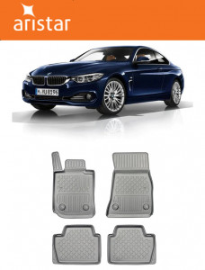 Bmw Seria 4 G22, Coupe, Din 10.2020 - Prezent , Set Covorase Auto Tip Tavita Premium 3D, din cauciuc accesorii pentru autoturismul tau - masina v171335