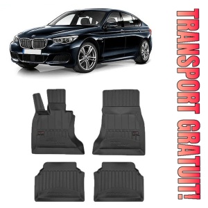 Bmw Seria 5 F07, Gran Turismo, Din 10.2009 - 2017 , Set Covorase Auto Tip Tavita Premium 3D, din cauciuc