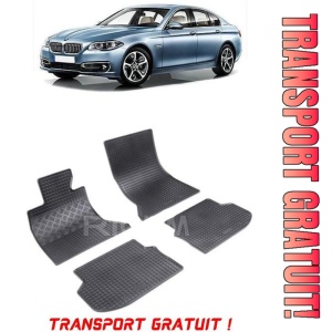 Bmw Seria 5 F10, Sedan, fabricat din 03.2010 - 2013, set covorase auto dedicate, din cauciuc 100% Premium - Transport Gratuit