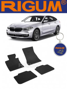 Bmw Seria 6 G32, Gran Turismo, fabricat din 11.2017 - Prezent, set covorase auto dedicate, din cauciuc 100% Premium accesorii pentru autoturismul tau - masina v161246