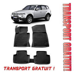 Bmw X3 (E83) (2004-2010) Set covorase auto cauciuc G.Modern Line 3D transport gratuit