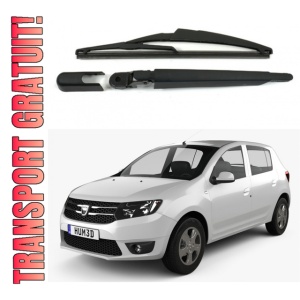 Brat stergator pentru luneta spate cu lamela 290 mm Dacia Sandero II 10.12-