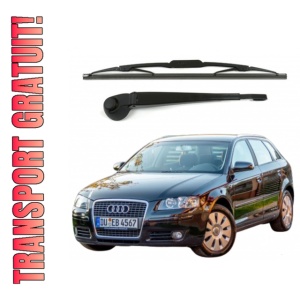 Brat stergator pentru luneta spate cu lamela 375 mm Audi A3 Hatchback 01.96-12.03