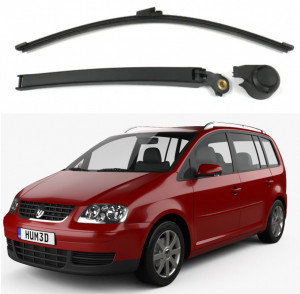 Brat stergator pentru luneta spate cu lamela 400 mm Volkswagen Touran (Mk1) 01.03-12.10 accesorii pentru autoturismul tau - masina v224441