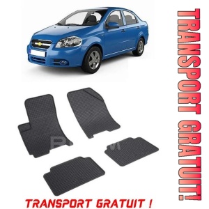 ChEVrolet Aveo T250, Sedan, fabricat din 2006 - 2011, set covorase auto dedicate, din cauciuc 100% Premium - Transport Gratuit