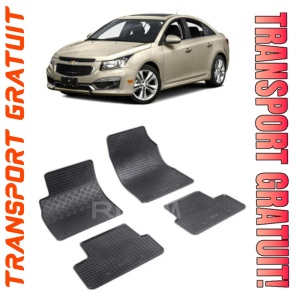 ChEVrolet Cruze, Hatchback, fabricat din 08.2011 - 2016, set covorase auto dedicate, din cauciuc 100% Premium