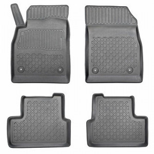 Chevrolet Cruze, Sedan, Din 05.2009 - 2016 , Set Covorase Auto Tip Tavita Premium 3D, din cauciuc accesorii pentru autoturismul tau - masina v175238