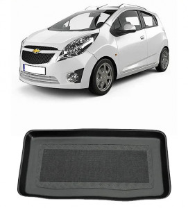 Chevrolet Spark M300 Hatchback din 02.2010 - Prezent *2, Tavita Pentru Portbagaj Lux Premium Dedicata, accesorii pentru autoturismul tau - masina v191382