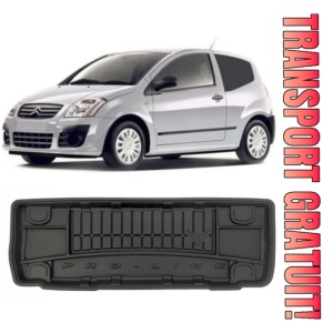 Citroen C2 Hatchback din 2003 - 10.2009 *2, Tavita Pentru Portbagaj Lux Premium Dedicata,