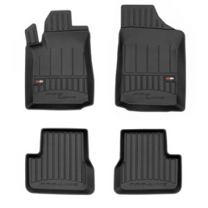 Citroen C3 I Din 2002 - 2009, Hatchback , Set Covorase Auto Tip Tavita Premium 3D, din cauciuc accesorii pentru autoturismul tau - masina v163189