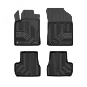Citroen C3 II Din 2009 - 12.2016, Van , Set Covorase Auto Tip Tavita Premium 3D, din cauciuc accesorii pentru autoturismul tau - masina v169304