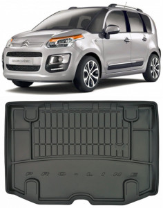 Citroen C3 Picasso Van din 2009 - 10.2017, Tavita Pentru Portbagaj Lux Premium Dedicata, Portbagaj Superior *2 accesorii pentru autoturismul tau - masina v186237