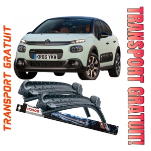 Citroen C3 Set 2 stergatoare parbriz Bosch Bosch Aerotwin compatibile cu Citroen C3 2016 (65 cm / 40 cm)