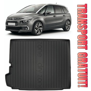 Citroen C4 Grand Picasso II din 09.2013 - Prezent Van Rand 3 Culcat *1, Tavita Pentru Portbagaj Lux Premium Dedicata,