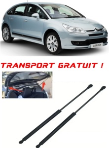 CITROEN C4 I Saloon - Set 2 amortizoare pentru portbagaj / haion compatibil cu CITROEN C4 I Saloon fabricat 2006 – 2012 accesorii pentru autoturismul tau - masina v27188