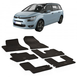 Citroen C4 Picasso (2007-) Set 6 covorase auto cauciuc Urban Line accesorii pentru autoturismul tau - masina v238110