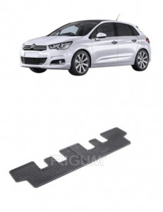 Citroen C4 Picasso I, Van, fabricat din 10.2006 - 08.2013, Rand 3, set covorase auto dedicate, din cauciuc 100% Premium accesorii pentru autoturismul tau - masina v158560
