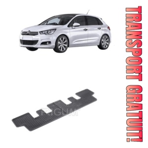 Citroen C4 Picasso I, Van, fabricat din 10.2006 - 08.2013, Rand 3, set covorase auto dedicate, din cauciuc 100% Premium