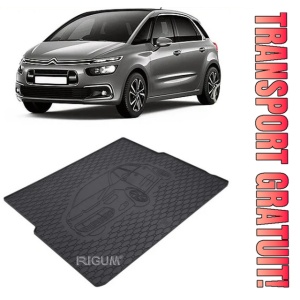 Citroen C4 Picasso II Van din 07.2013 - 11.2020, Tavita Pentru Portbagaj Lux Premium Dedicata, Portbagaj Inferior *2