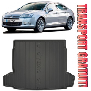 Citroen C5 II din 2008 - 05.2017 Sedan Cu Urechi Laterale *1, Tavita Pentru Portbagaj Lux Premium Dedicata,