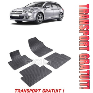 Citroen C5X fabricat din 2022 -Prezent, Suv, set covorase auto dedicate, din cauciuc 100% Premium - Transport Gratuit