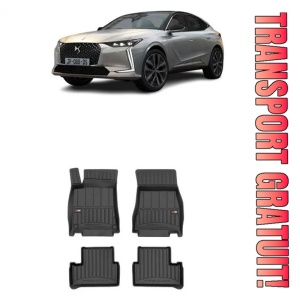 Citroen DS4 Din 11.2021 - Prezent, Hatchback , Set Covorase Auto Tip Tavita Premium 3D, din cauciuc