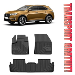 Citroen DS7 Crossback E-Tense Din 01.2019 - Prezent, Suv , Set Covorase Auto Tip Tavita Premium 3D, din cauciuc