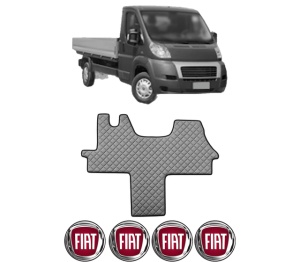 Covoras Camion Tir FIAT DUCATO Platform/Chassis (250_) din 2006-2019, Auto, 4x Stickere auto cu FIAT