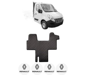 Covoras Camion Tir RENAULT MASTER III Platform/Chassis (EV, HV, UV) din 2010-2019, Auto, 4x Stickere auto cu RENAULT