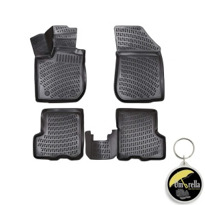 Covorase auto Dacia Sandero II 2012-2020 Set presuri tip tavita accesorii pentru autoturismul tau - masina v22326