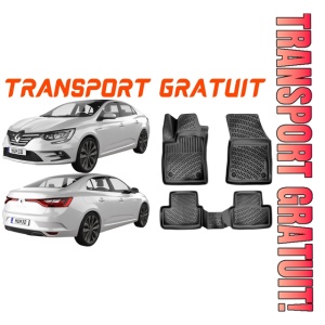 Covorase auto Renault Megane 4 2016-2024 Set presuri tip tavita
