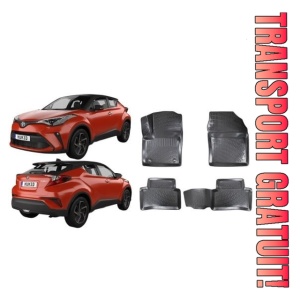 Covorase auto Toyota C-Hr 2016-2024 set presuri auto tip tavita