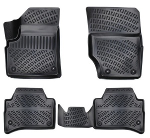 Covorase auto Volkswagen Touareg I 2002-2010 Set presuri auto tip tavita accesorii pentru autoturismul tau - masina v22501